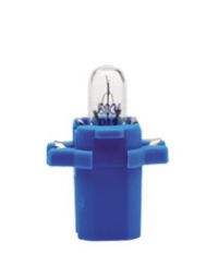 NARVA Kunststoffsockellampe 12V 2W B8,3d blau